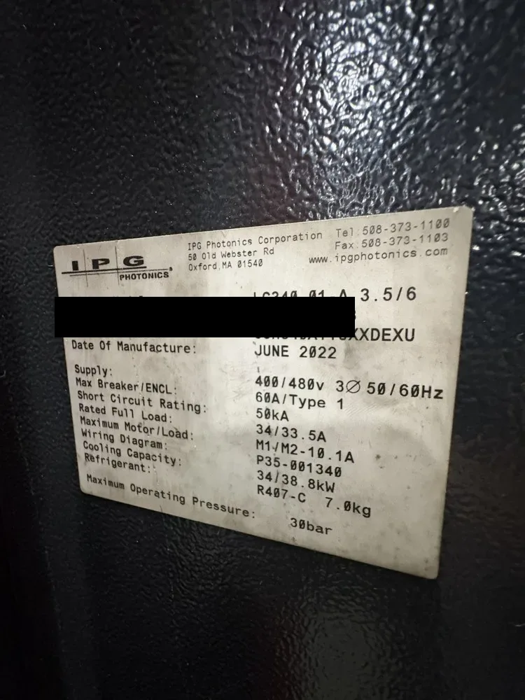 2021 Mazak Optiplex 4020 Fiber III