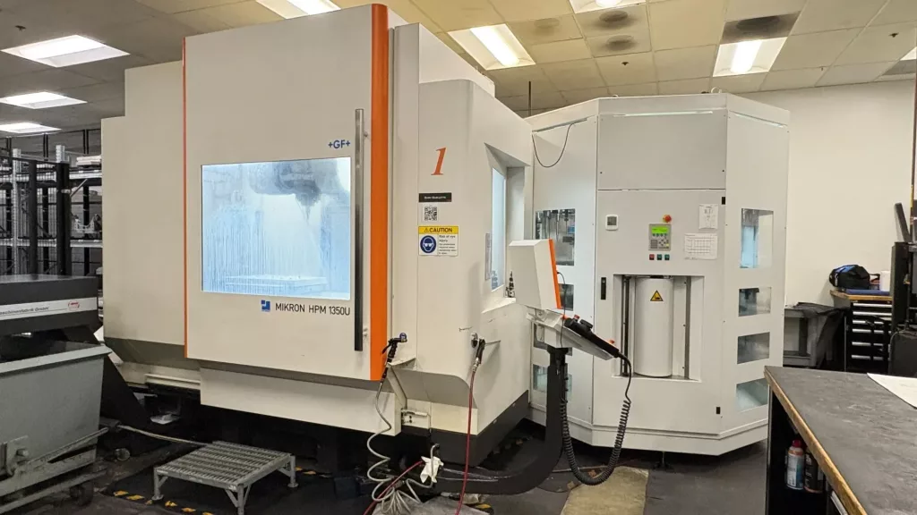 2015 Mikron HPM 1350U CNC Vertical Machining Center, photo 1 of 9