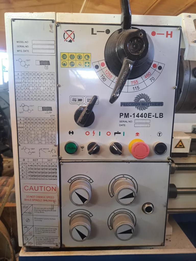 2016 Precision Matthews PM-1440E-LB