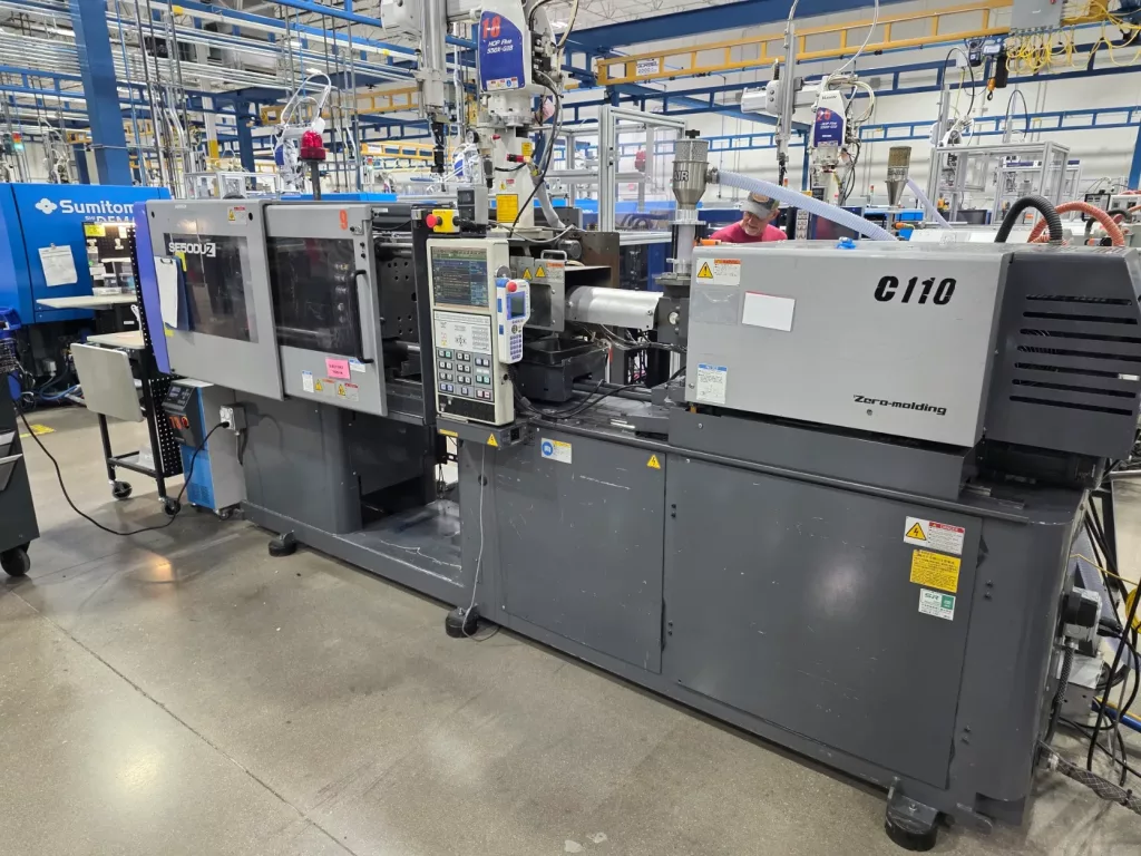 2012 Sumitomo SE50DUZ-C110 Injection Molding Machine, photo 6 of 10