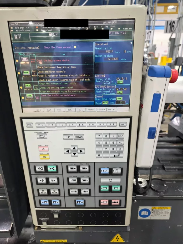 2012 Sumitomo SE50DUZ-C110 Injection Molding Machine, photo 8 of 10