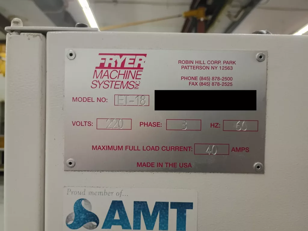 2015 Fryer ET-18 CNC Lathe, photo 8 of 8