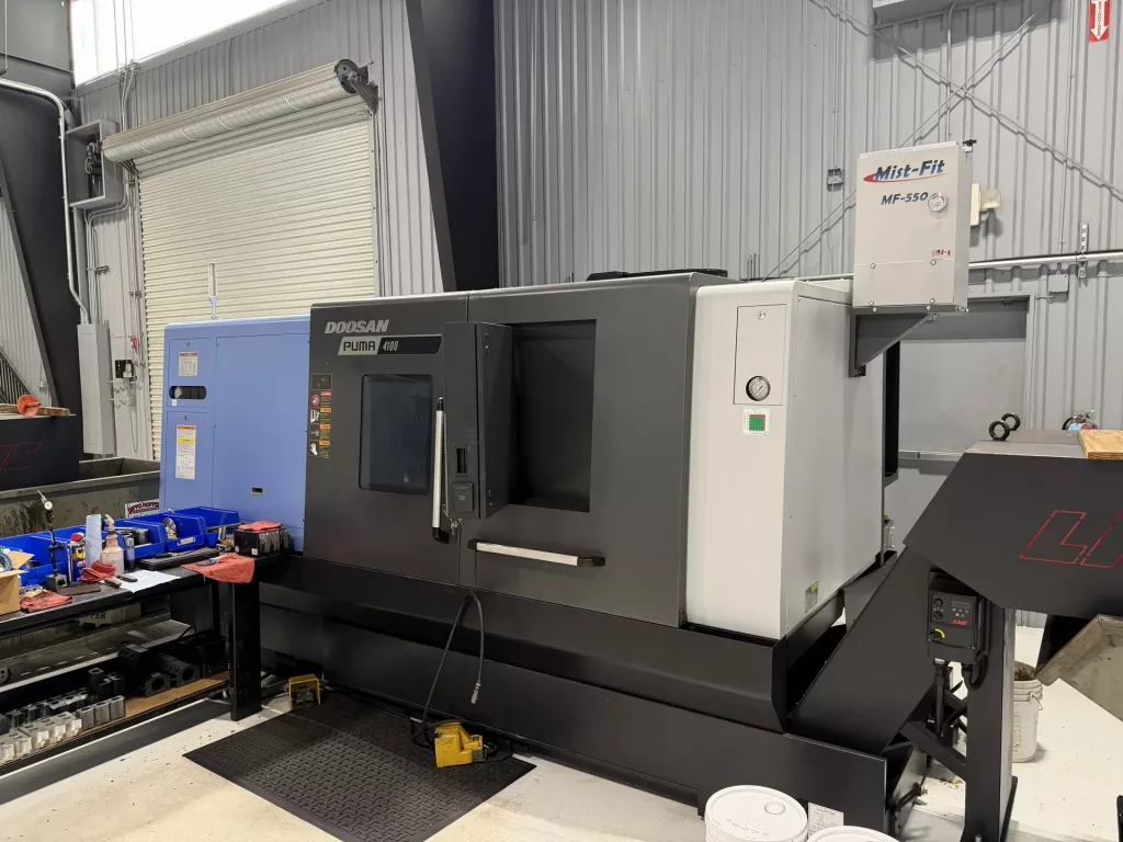 2022 Doosan Puma 4100B CNC Lathe, photo 1 of 6