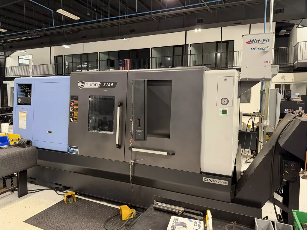 2022 Doosan Puma 5100B CNC Lathe, photo 1 of 7