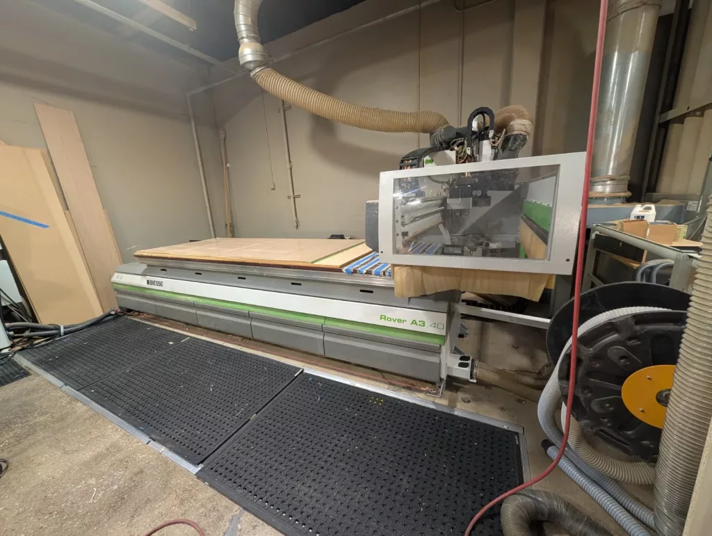 2007 Biesse Rover A 3.40 FT CNC Router, photo 2 of 9