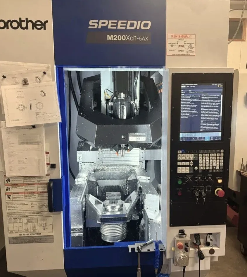 2025 Brother Speedio M200XD1 CNC Vertical Machining Center, photo 1 of 7