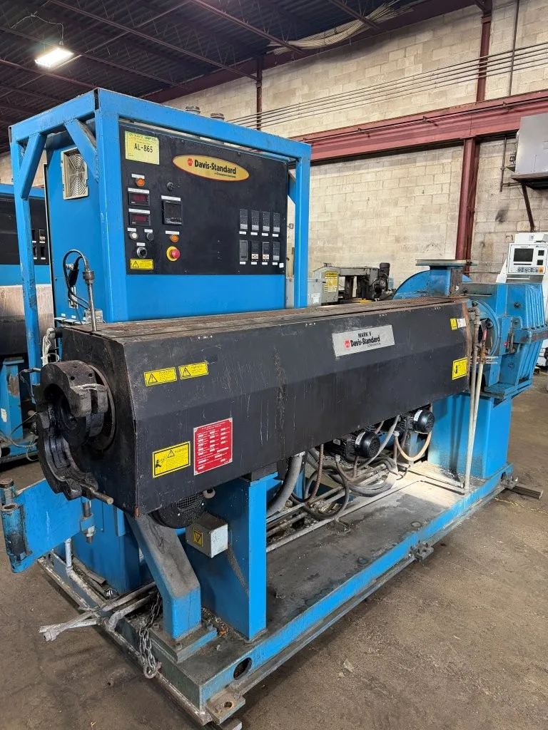 2003 Davis Standard 35IN35-MV Extruder, photo 2 of 15