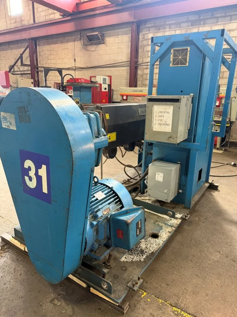 2003 Davis Standard 35IN35-MV Extruder, photo 3 of 15