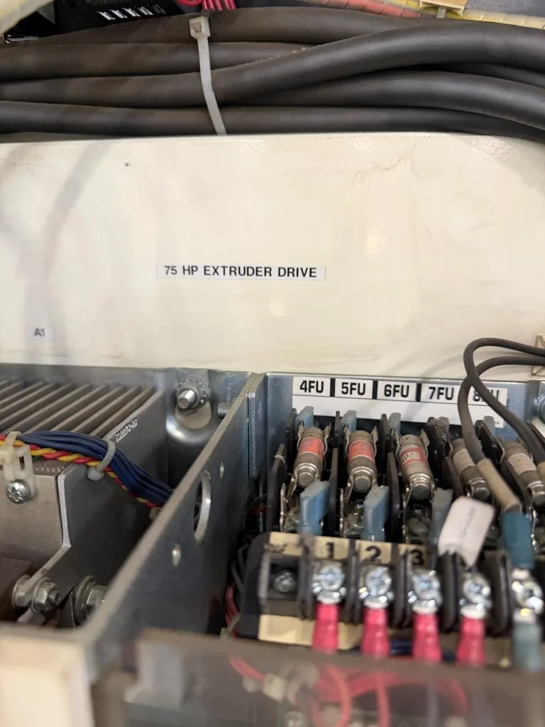 2000 Davis Standard 35MV350 Extruder, photo 9 of 18