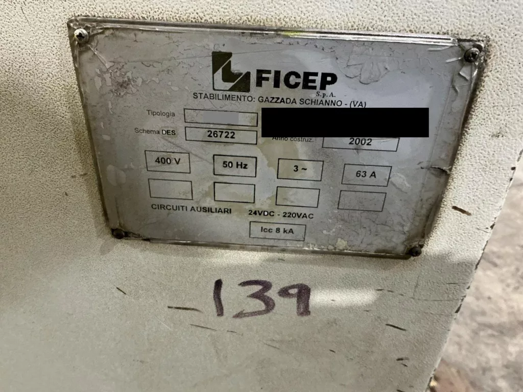 2003 Ficep A152 Beam/Drill Line, photo 19 of 19