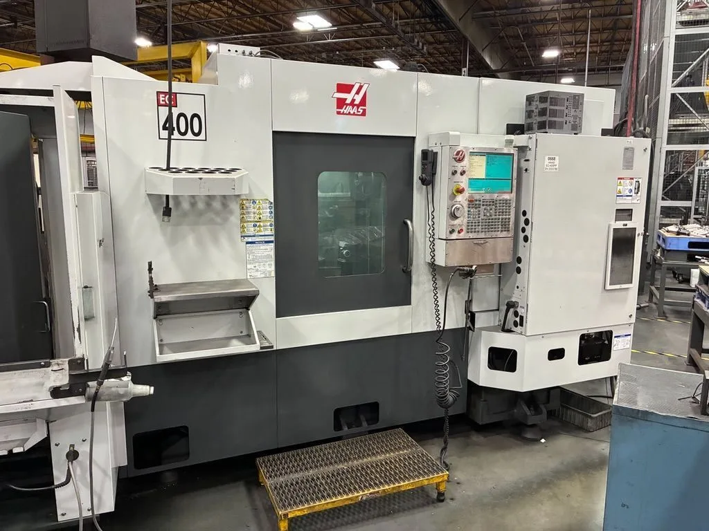 2012 Haas EC-400PP CNC Horizontal Machining Center, photo 1 of 11