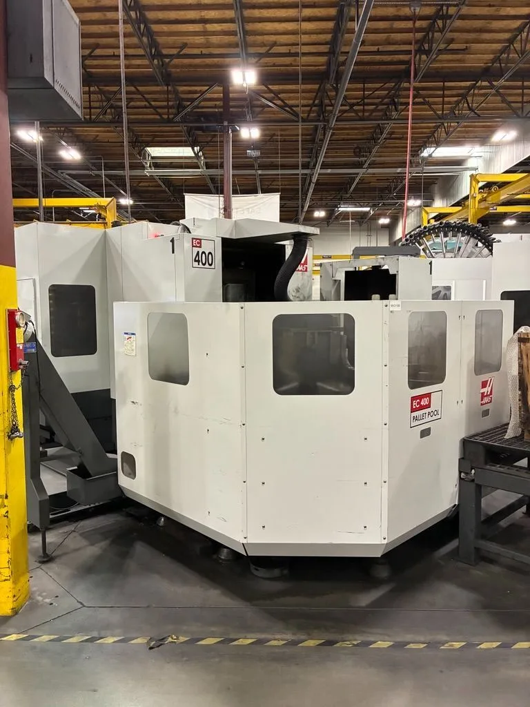 2012 Haas EC-400PP CNC Horizontal Machining Center, photo 6 of 11