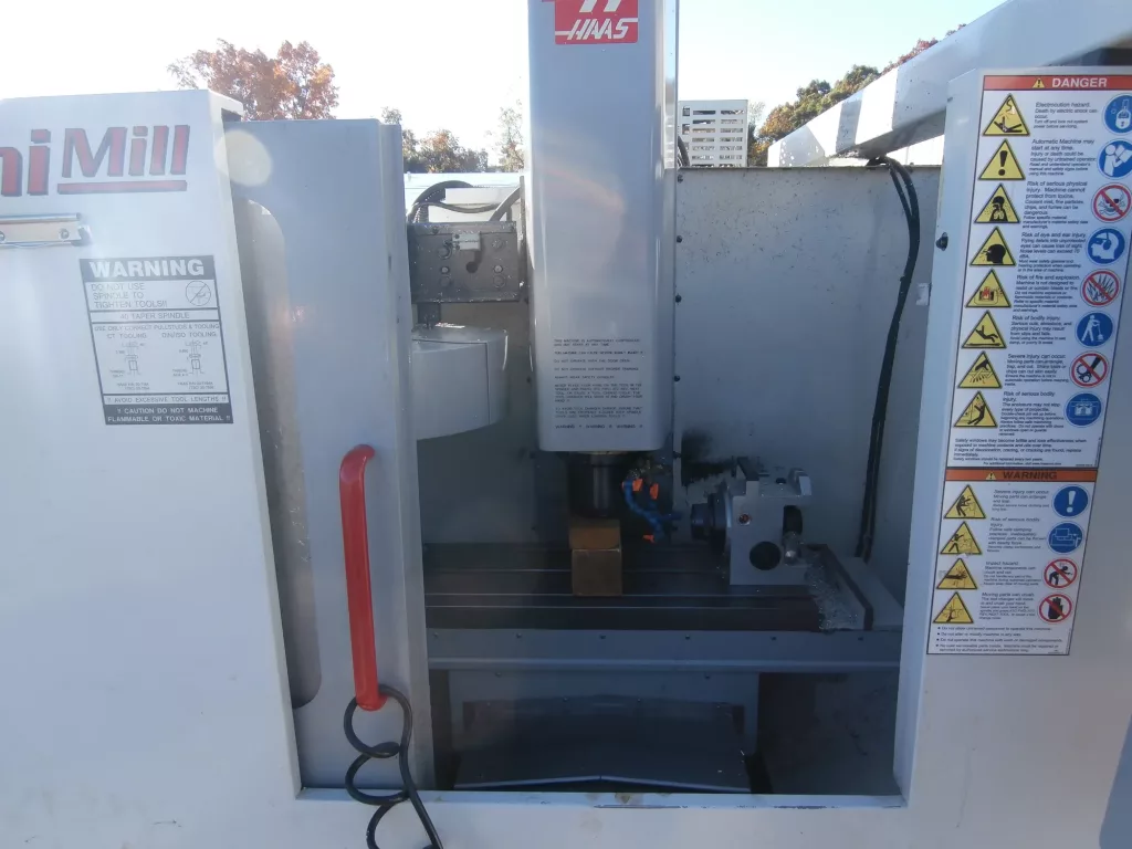 2000 Haas Mini Mill CNC Vertical Machining Center, photo 3 of 8
