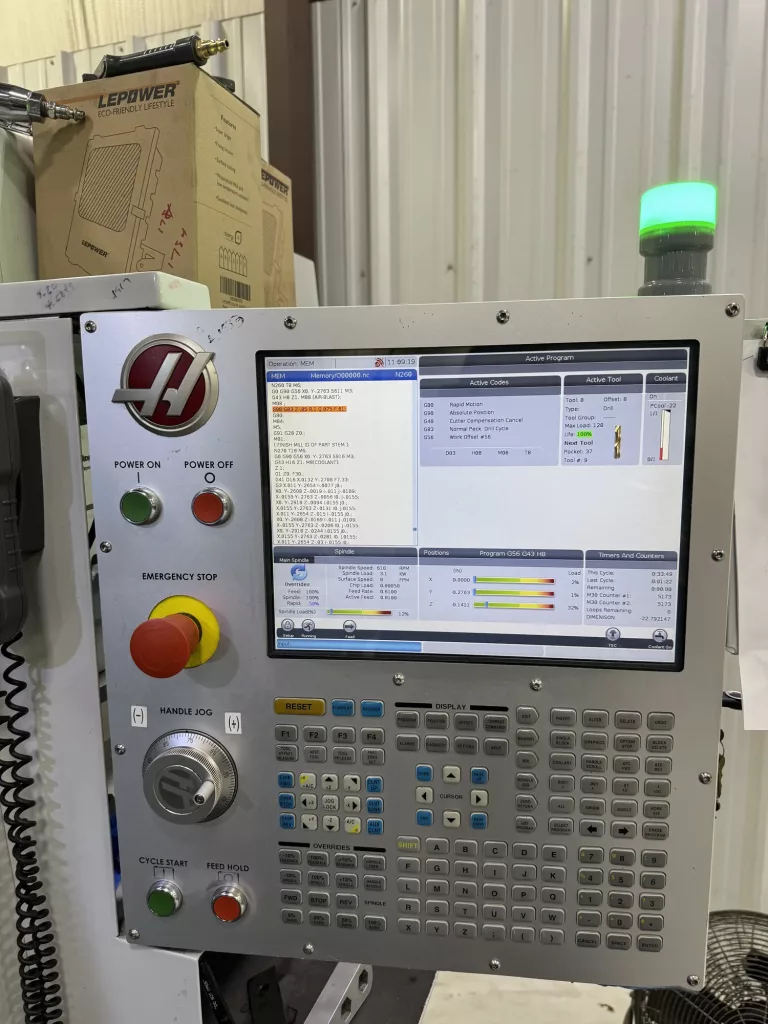 2018 Haas VF-5SS CNC Vertical Machining Center, photo 5 of 7
