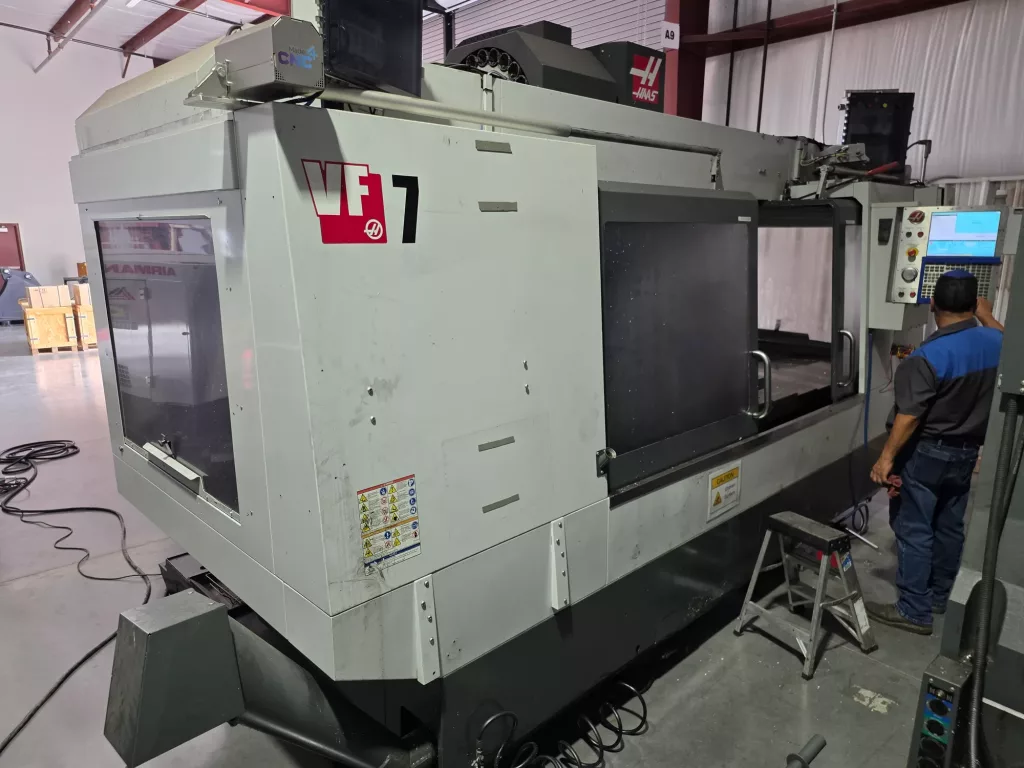2015 Haas VF-7 CNC Vertical Machining Center, photo 1 of 8