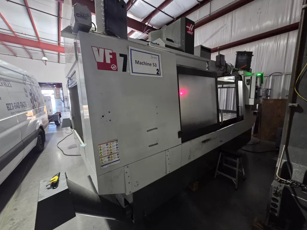 2014 Haas VF-7 CNC Vertical Machining Center, photo 2 of 28