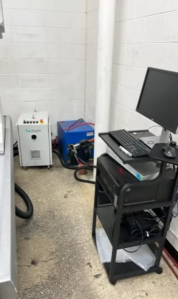 2015 Hexagon Global Advantage 9.15.8 Coordinate Measuring Machine, photo 6 of 7