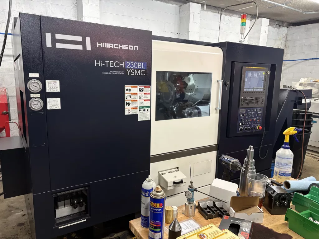 2023 Hwacheon Hi Tech 230BL YSMC CNC Lathe, photo 1 of 21
