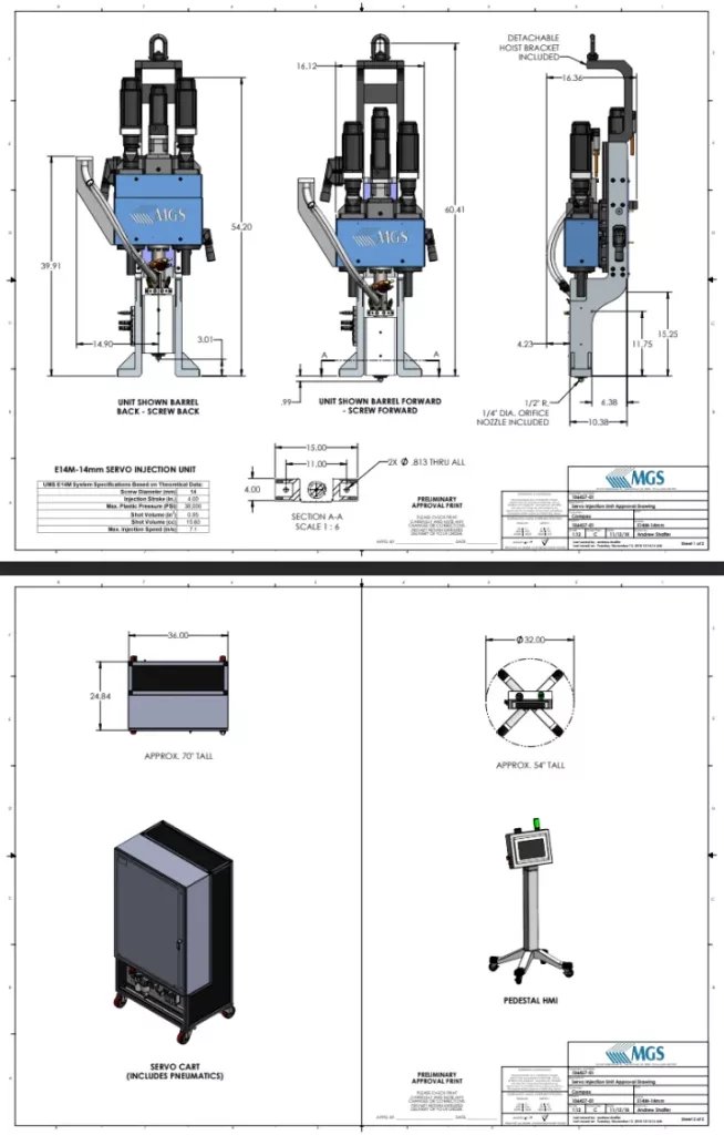 2019 JSW J450ADS-1400H Injection Molding Machine, photo 11 of 14