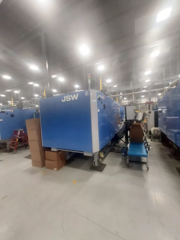 2019 JSW J450ADS-1400H Injection Molding Machine, photo 2 of 14