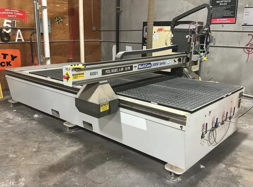 2015 Multicam 3000 Series CNC Router, photo 1 of 7