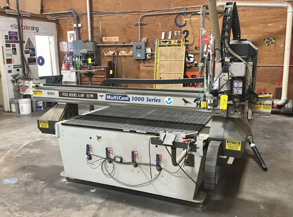 2015 Multicam 3000 Series CNC Router, photo 2 of 7