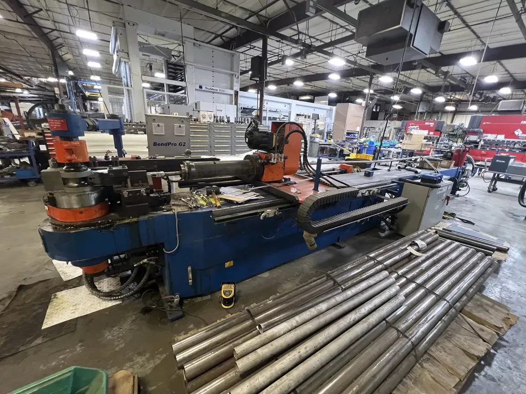 2017 Pines CNC‑100 LH Tube/ Pipe Bender, photo 4 of 10