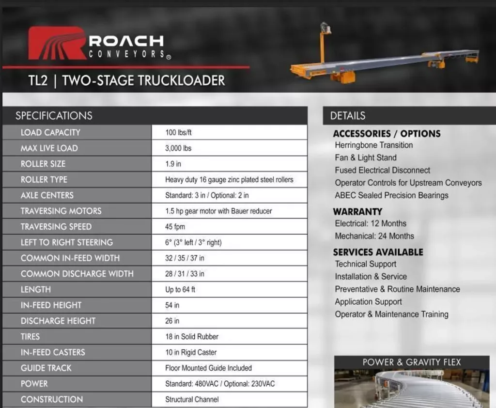 Roach TL2 Packaging & Processing Equipment, photo 6 of 9