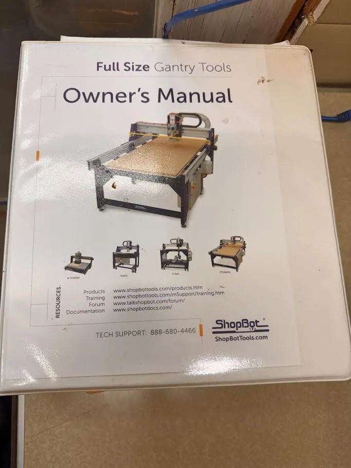 2016 ShopBot PRS Standard CNC Router, photo 6 of 6