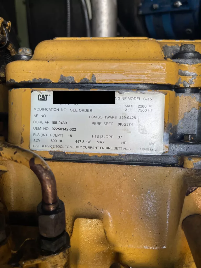 2004 Sullair 1150/500 Compressor, photo 5 of 6
