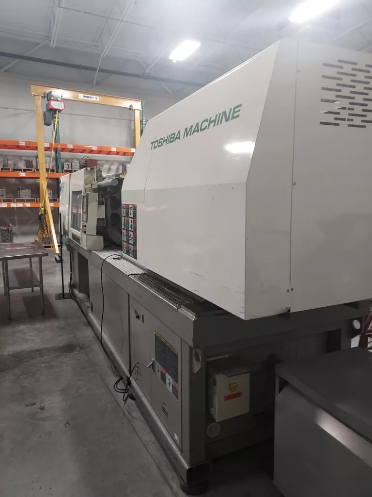 2002 Toshiba EC180V21-8 Injection Molding Machine, photo 5 of 7