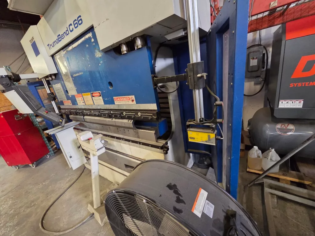 2006 Trumpf TrumaBend C66 Press Brake, photo 5 of 7
